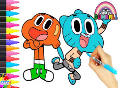 Gumball Coloring Book 2018