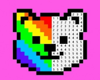 Pixel Art - Color by Number