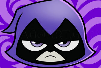 Teen Titans GO How to Draw Raven